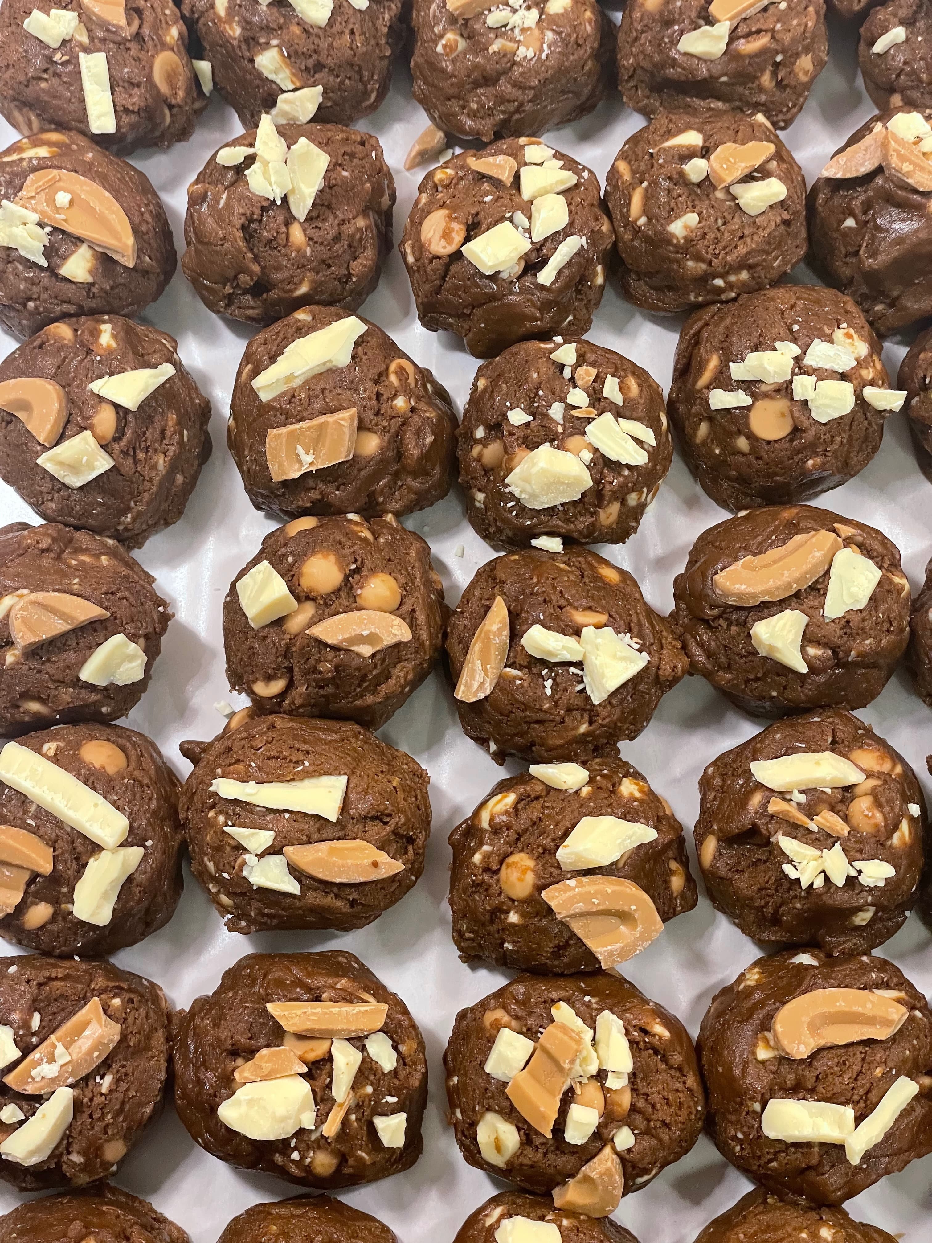 Vietnamese Coffee Cookie — process